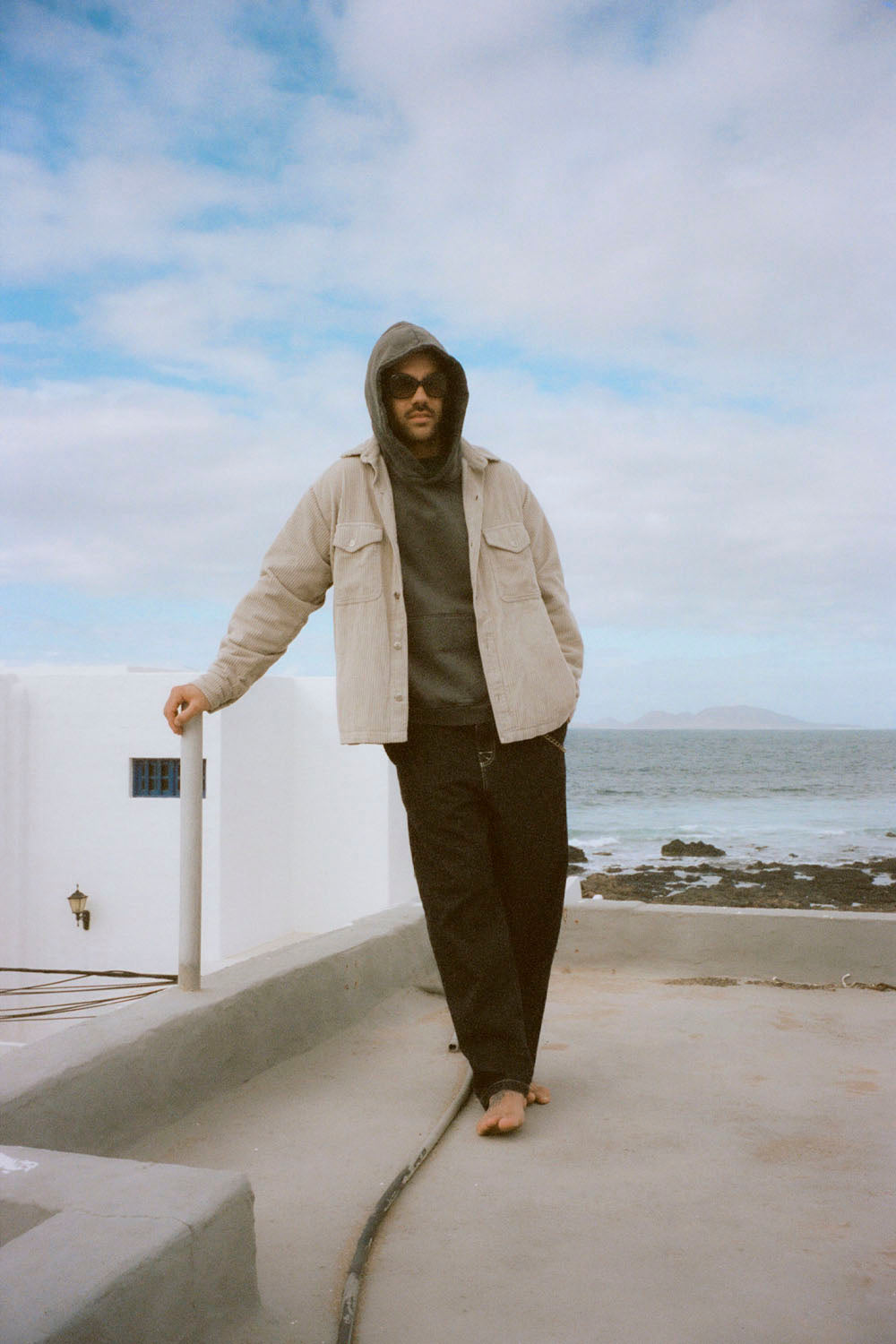 PUKAS - CONTRAST DENIM PANT