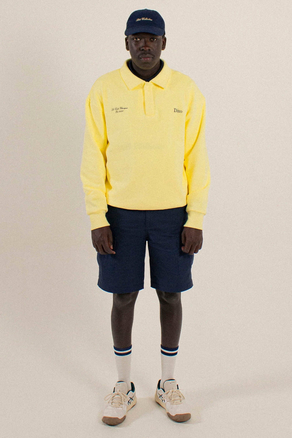 DITO COLLECTIVE - GOLDEN HOUR QUARTER ZIP POLO