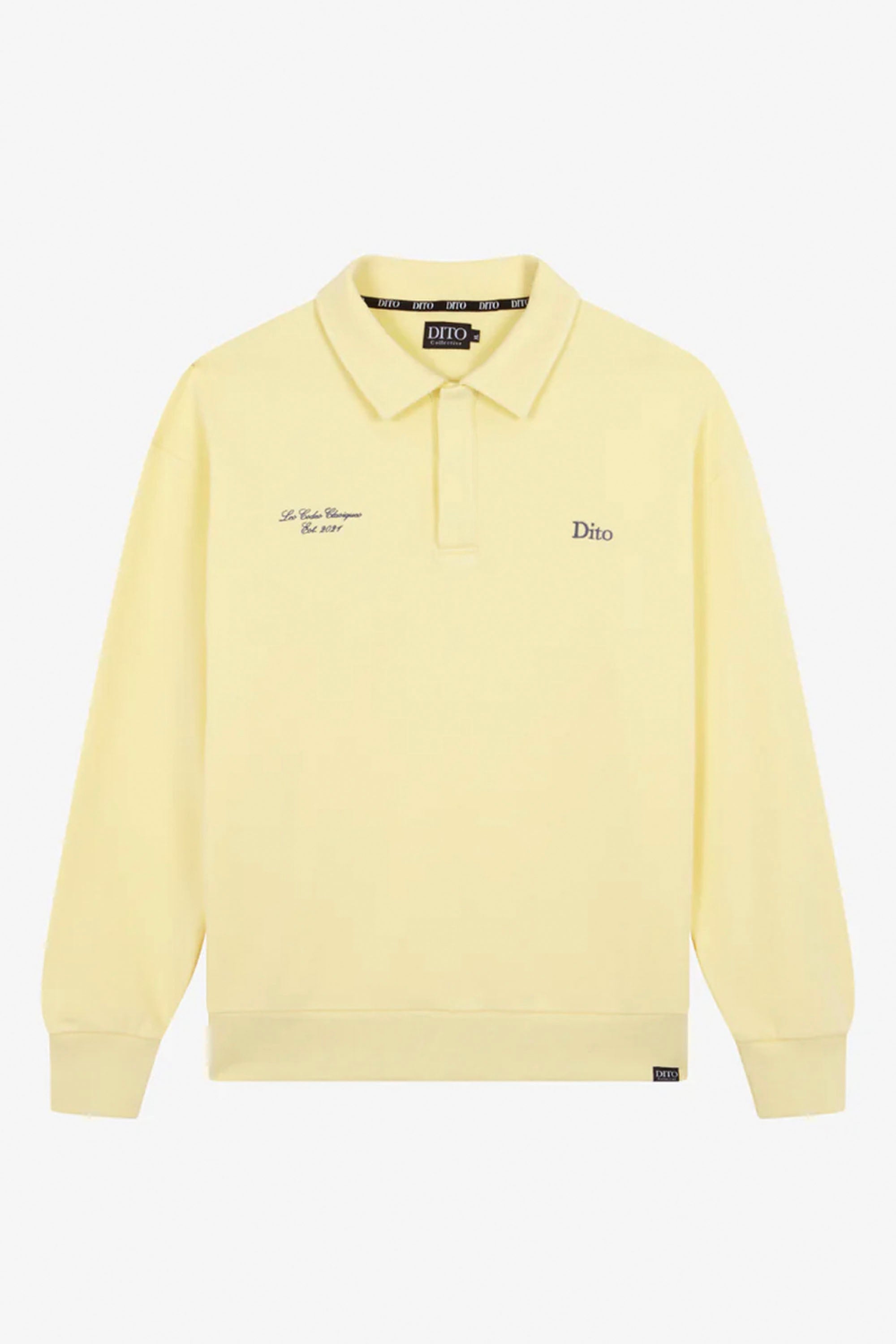DITO COLLECTIVE - GOLDEN HOUR QUARTER ZIP POLO