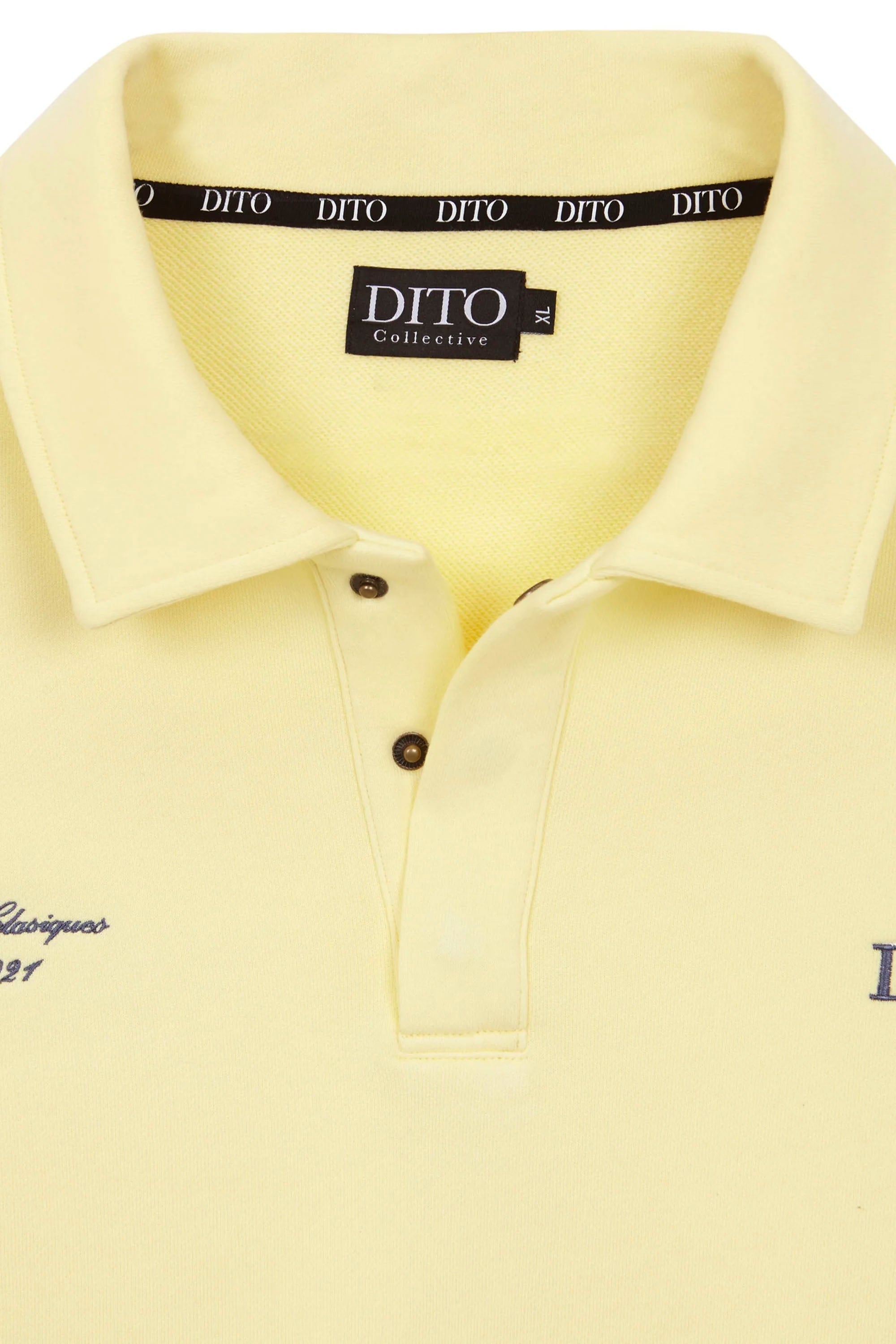 DITO COLLECTIVE - GOLDEN HOUR QUARTER ZIP POLO