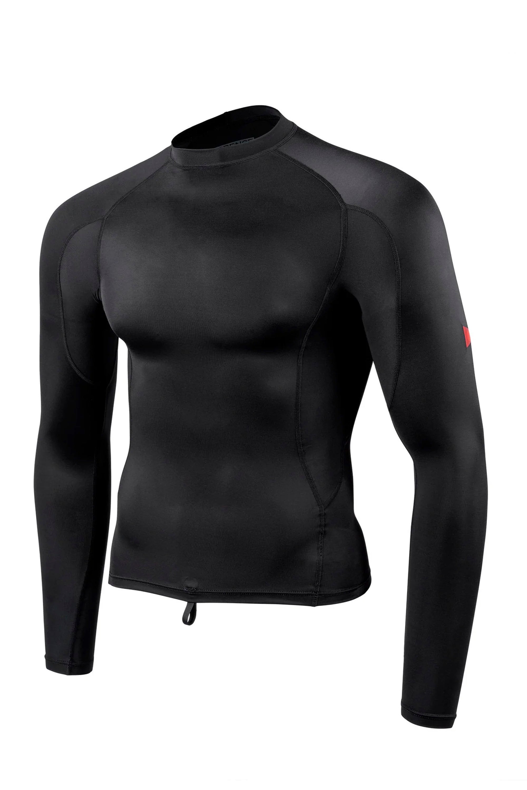 FLORENCE MARINE X - LONG SLEEVE RASHGUARD - BLACK - MAN