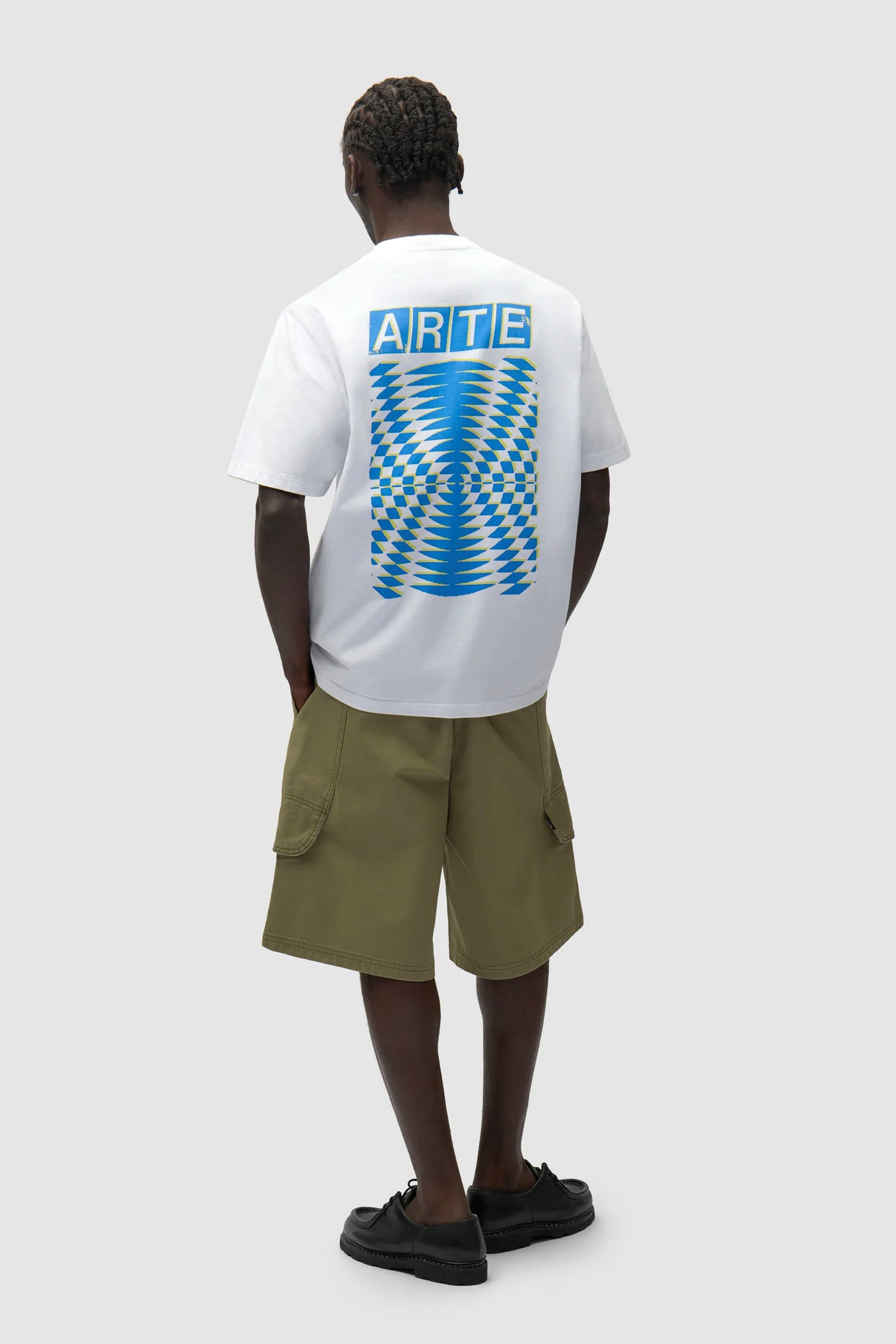 ARTE - ABSTRACT BACK PRINT T-SHIRT
