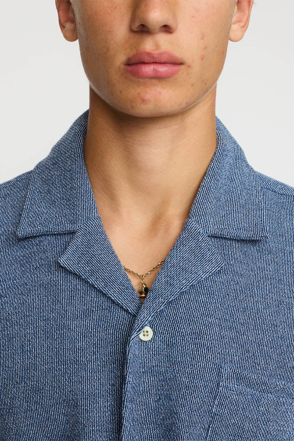 REVOLUTION - CUBAN SHIRT - BLUE