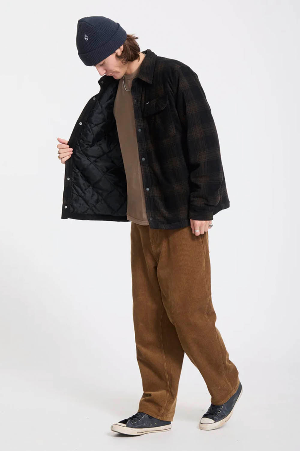 VOLCOM - BOWERED II FLEECE - CACAO