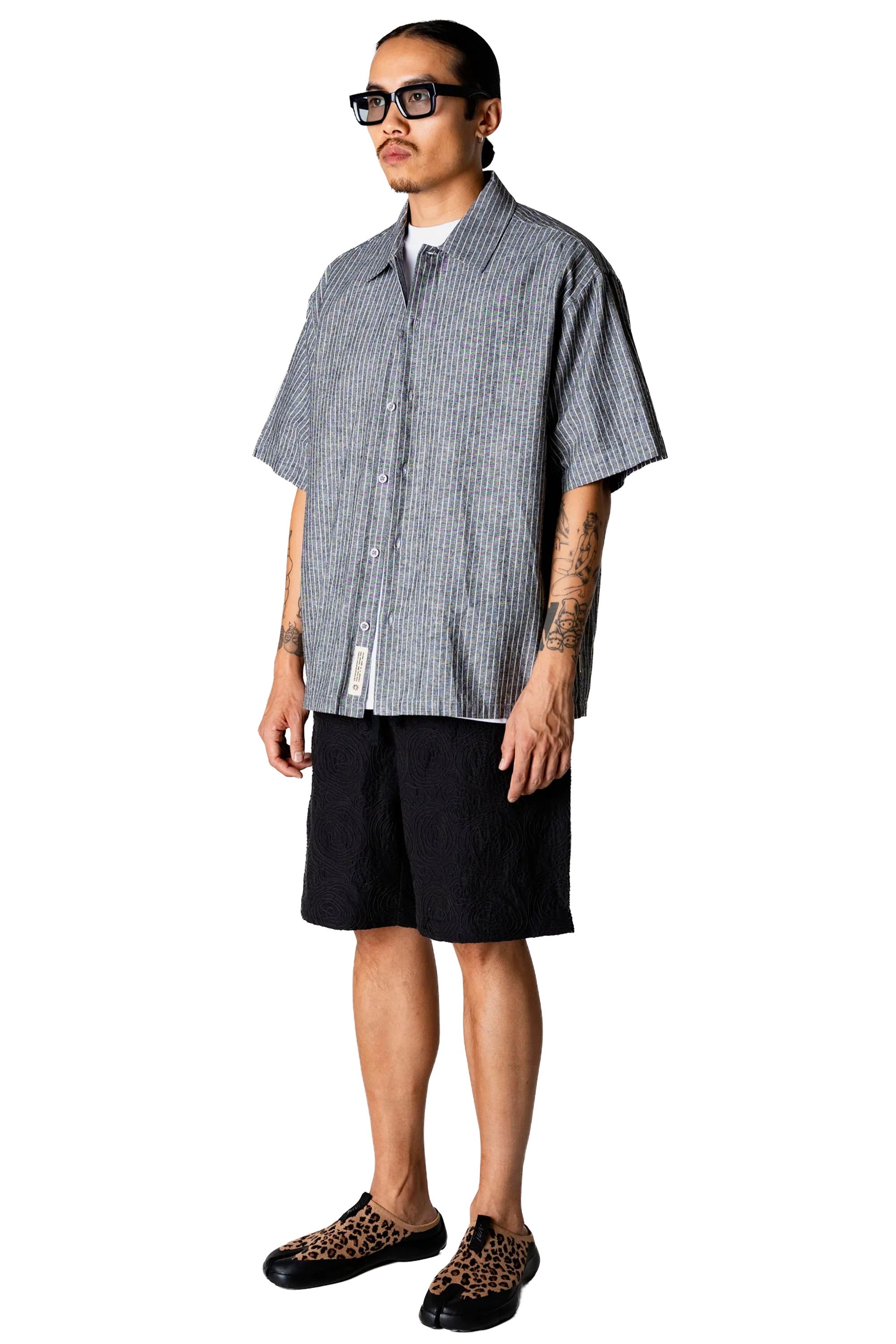 WOODBIRD - WBWANG TAI STRIPE SHIRT