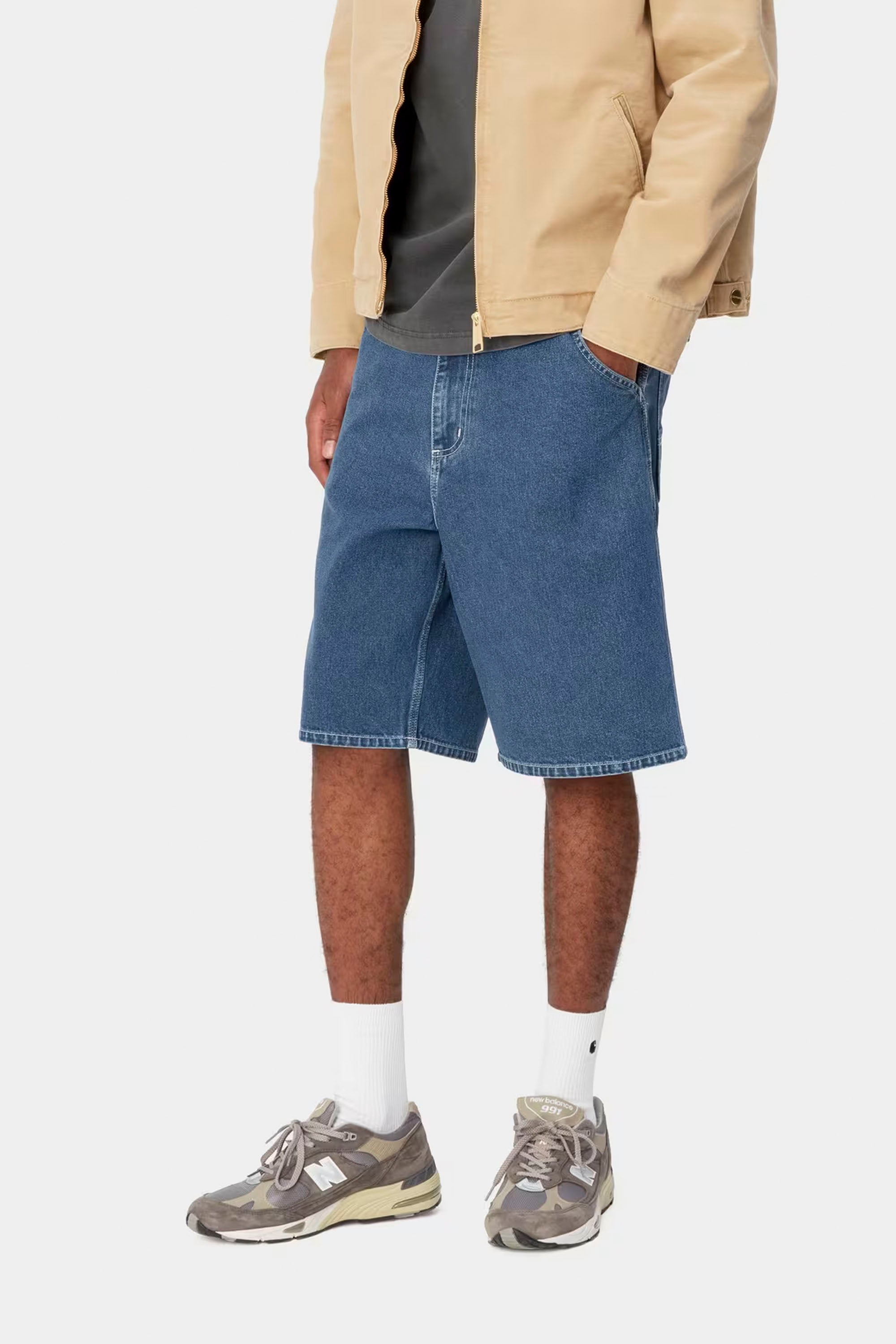 CARHARTT WIP - SIMPLE SHORT - BLUE STONE WASHED