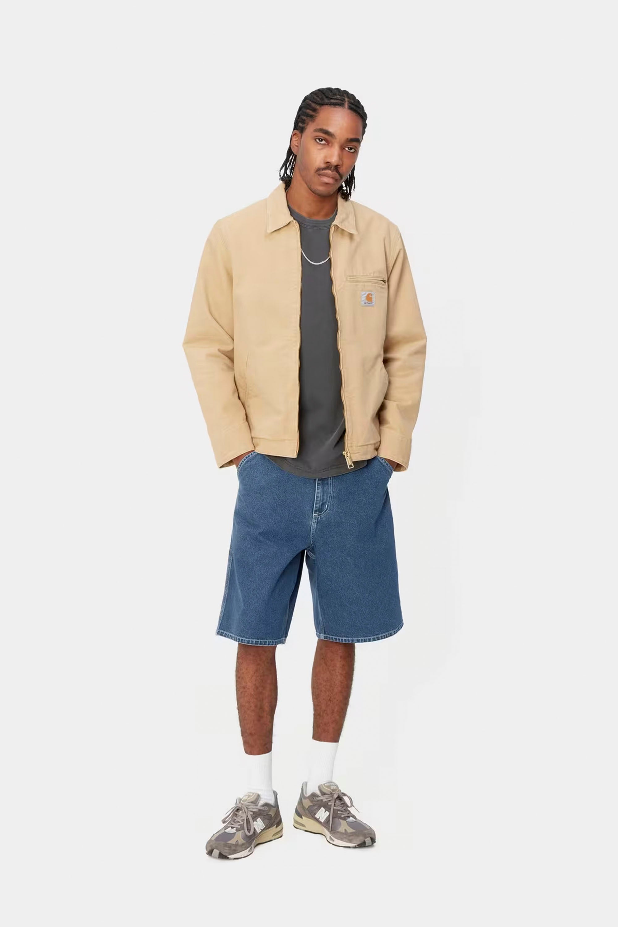 CARHARTT WIP - SIMPLE SHORT - BLUE STONE WASHED