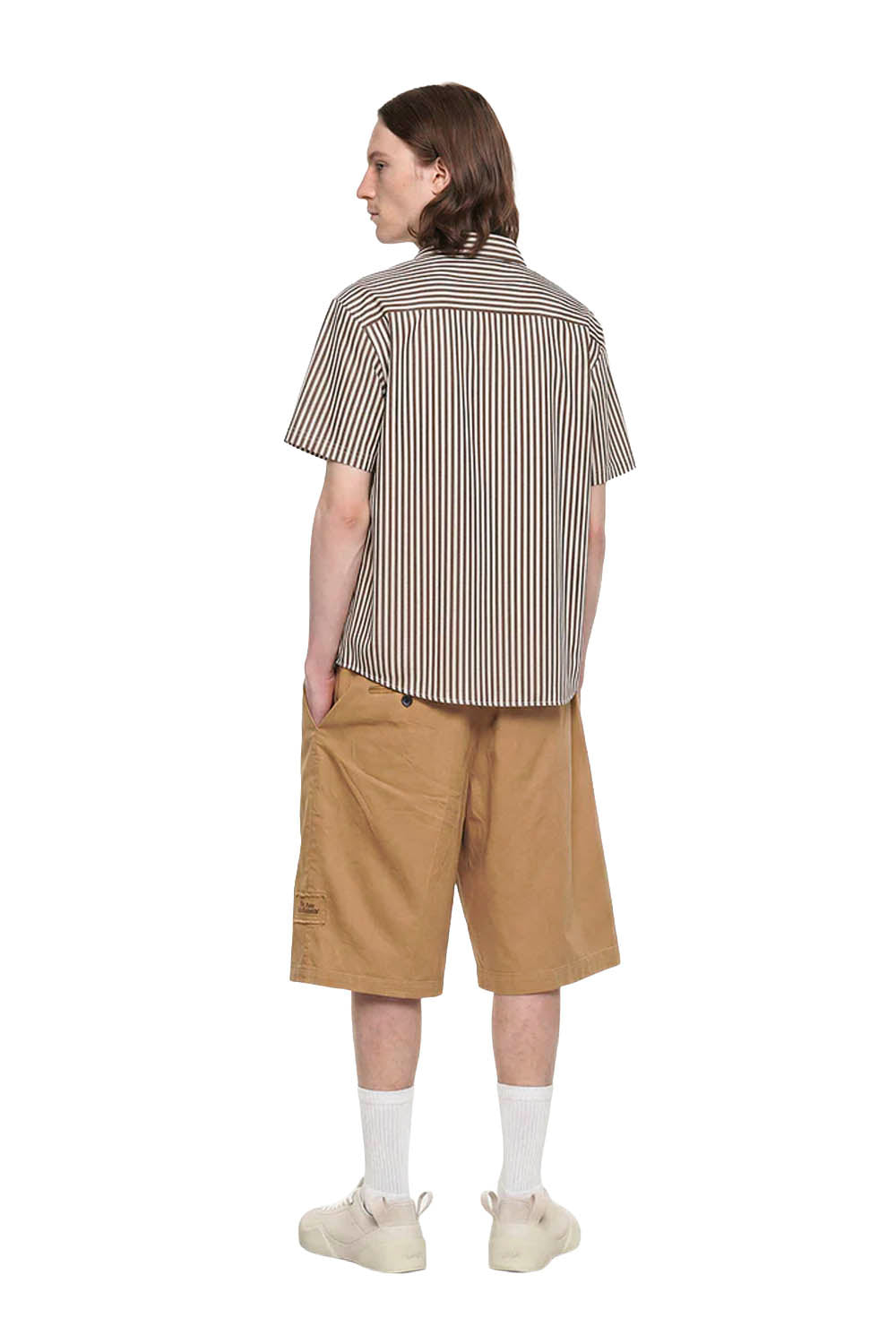 WE ARE NOT FRIENDS - SIDE CHINO BERMUDAS