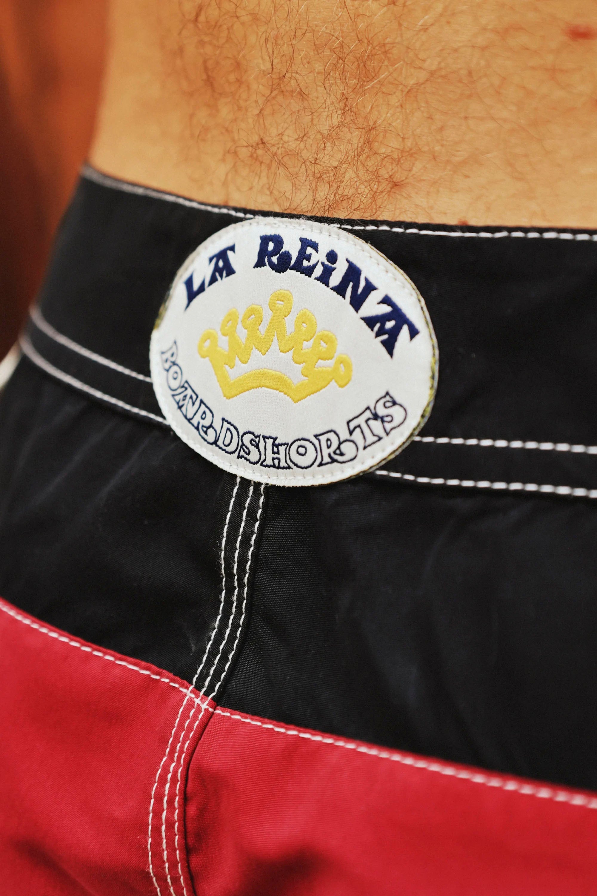 LA REINA BOARDSHORTS - BLACK DIABLO BOARDSHORT - MAN
