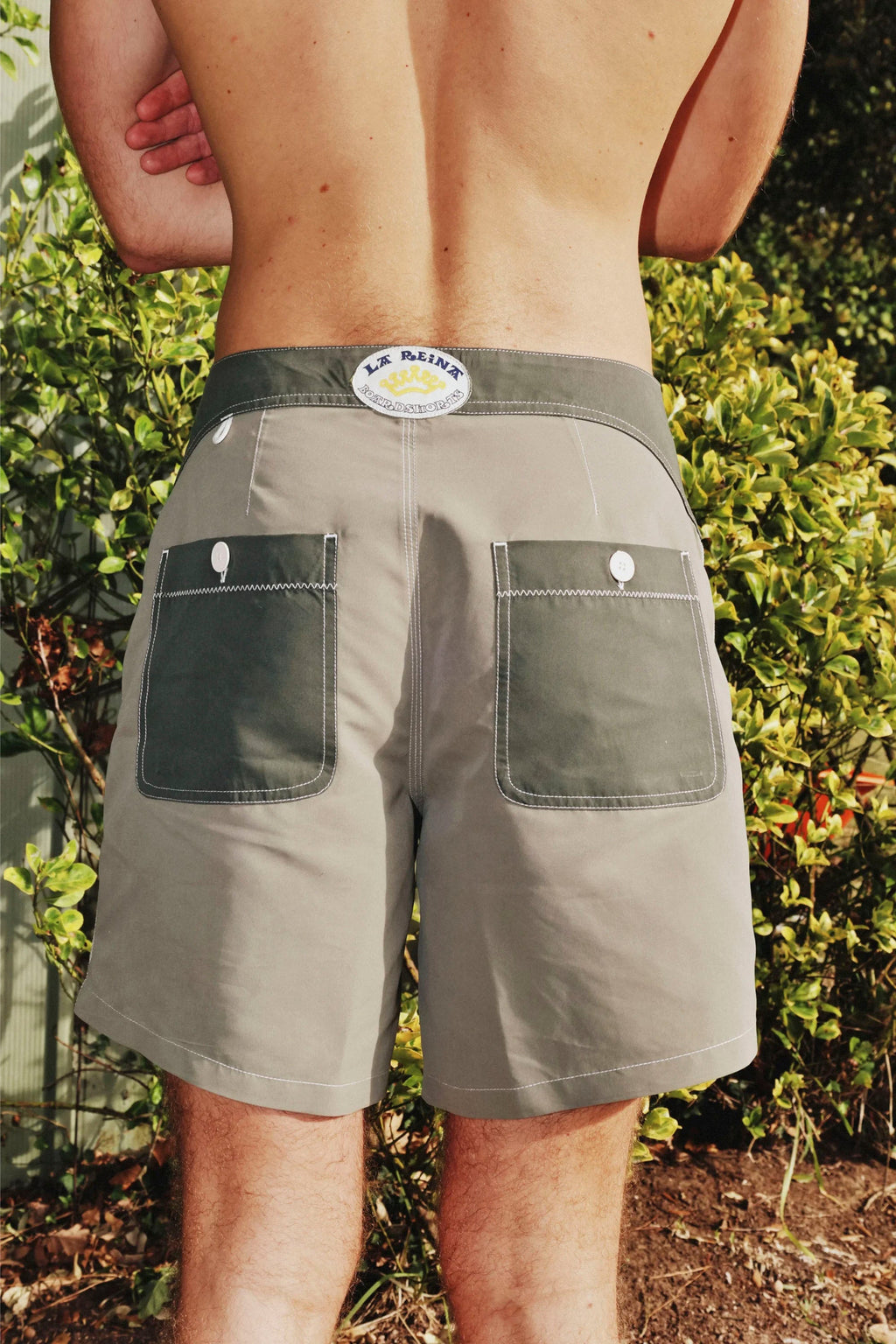 LA REINA BOARDSHORTS - GREEN OJAI BOARDSHORT - MAN