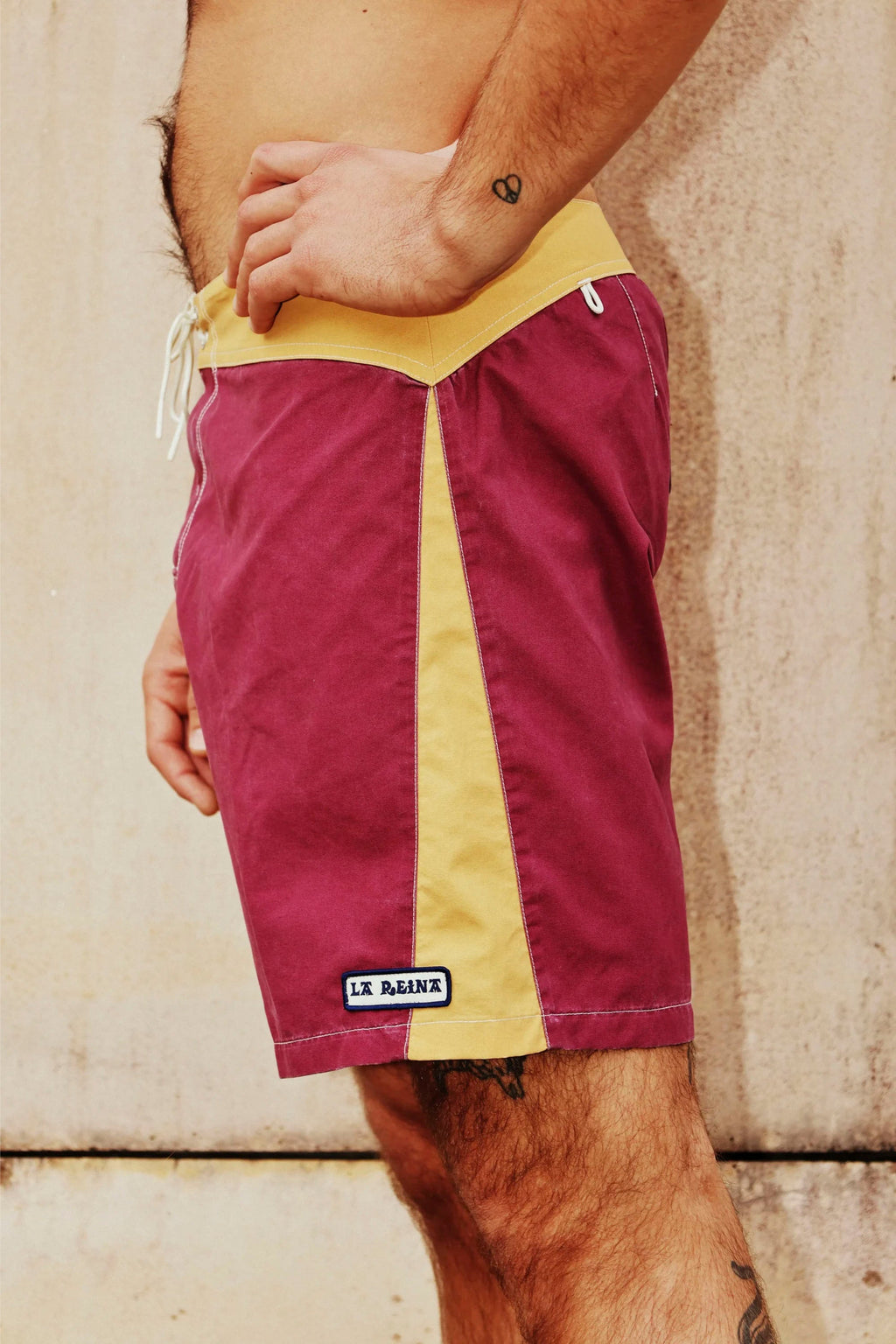 LA REINA BOARDSHORTS - WASHED GRANA BOARDSHORT - MAN