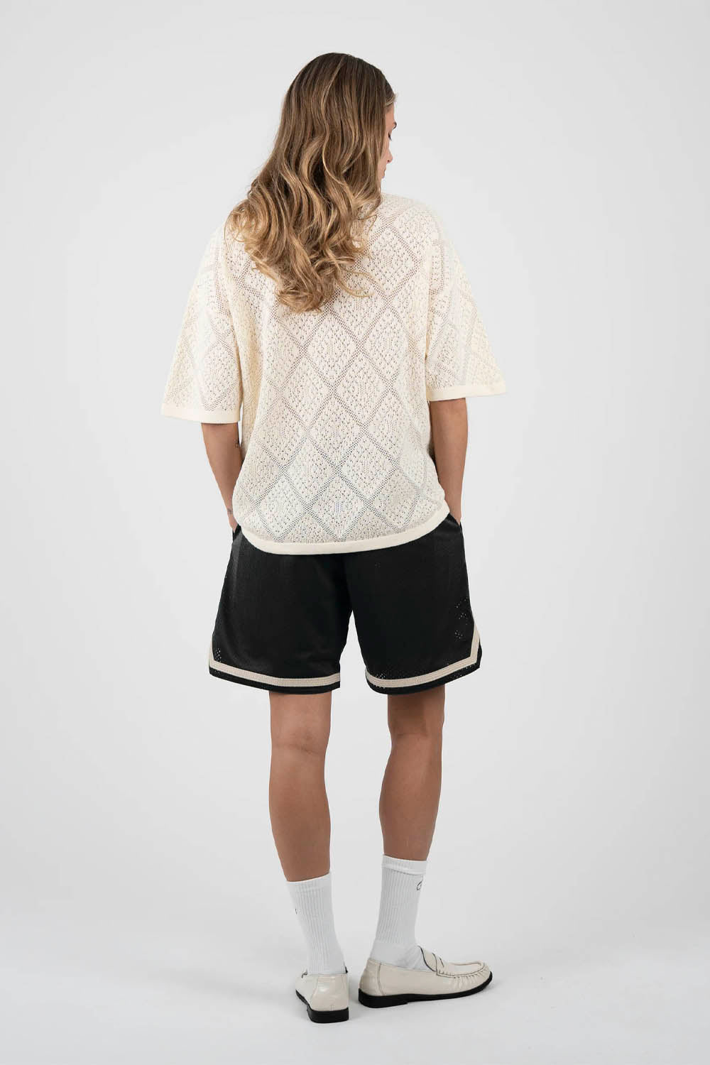 PROHIBITED - MESH BASKETBALL SHORTS - BLACK