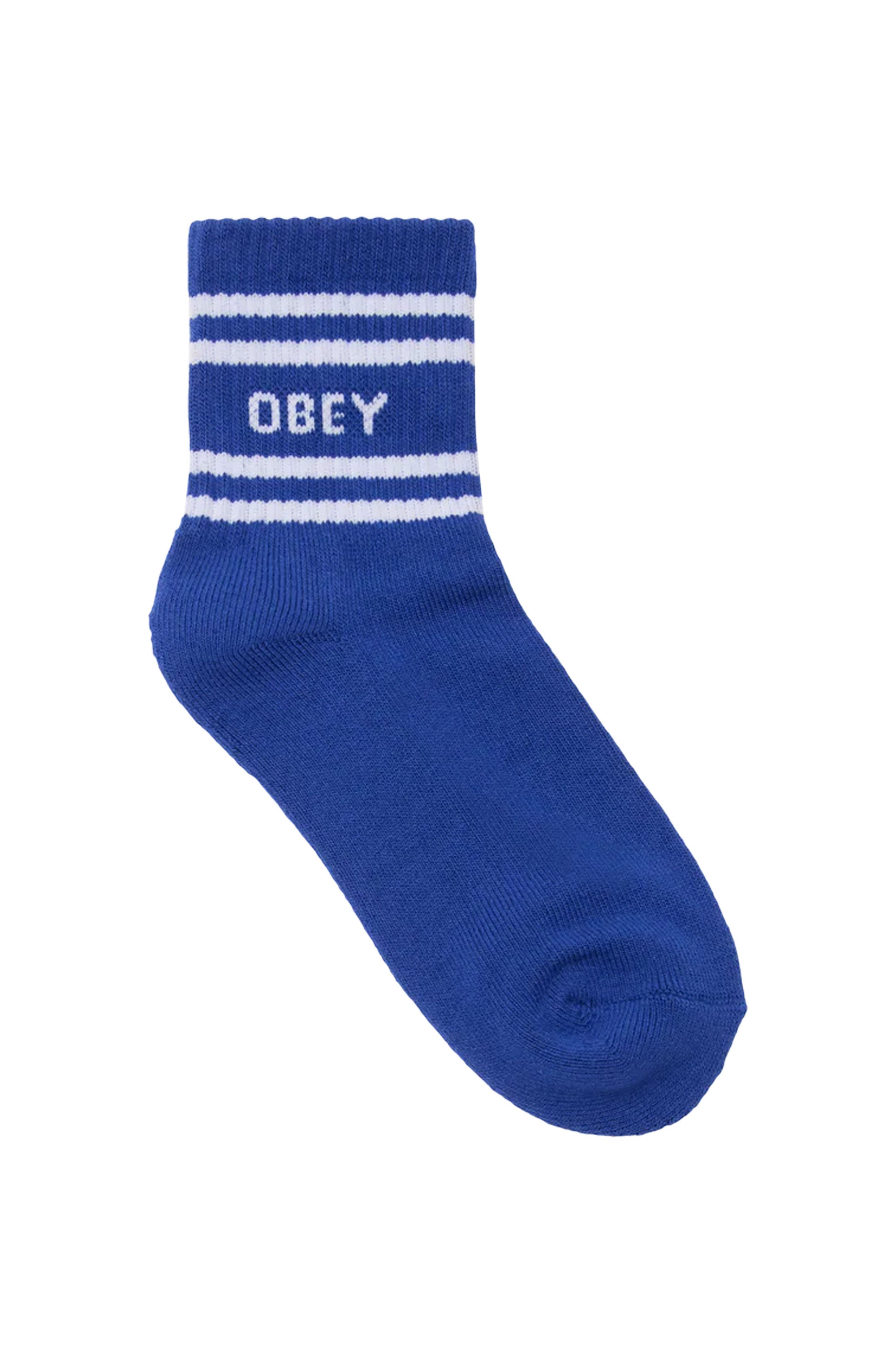 OBEY - COOP SOCK - DEEP BLUE/WHITE