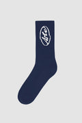 ARTE - CIRCLE LOGO SOCK - NAVY