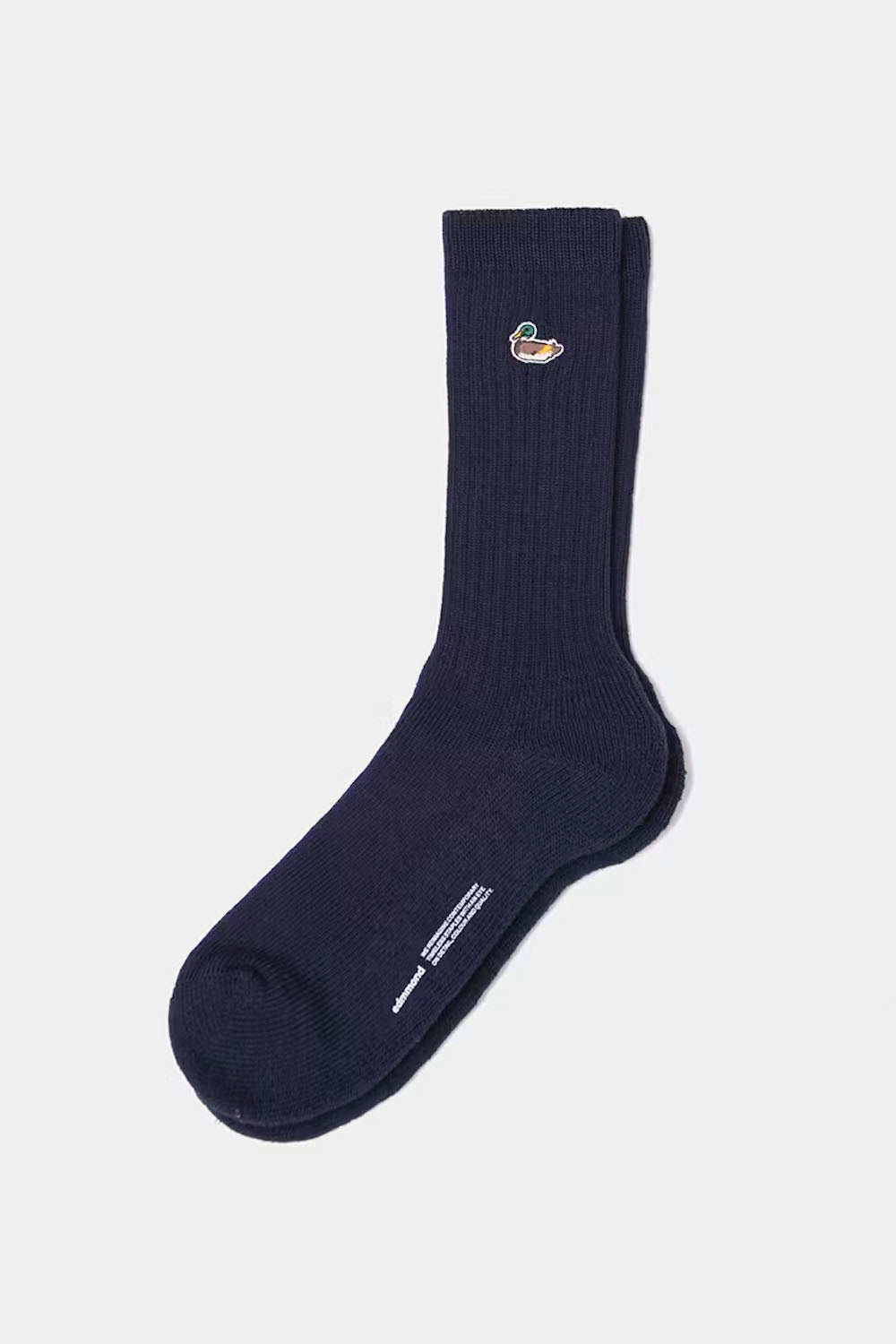EDMMOND - DUCK SOCKS - PLAIN NAVY