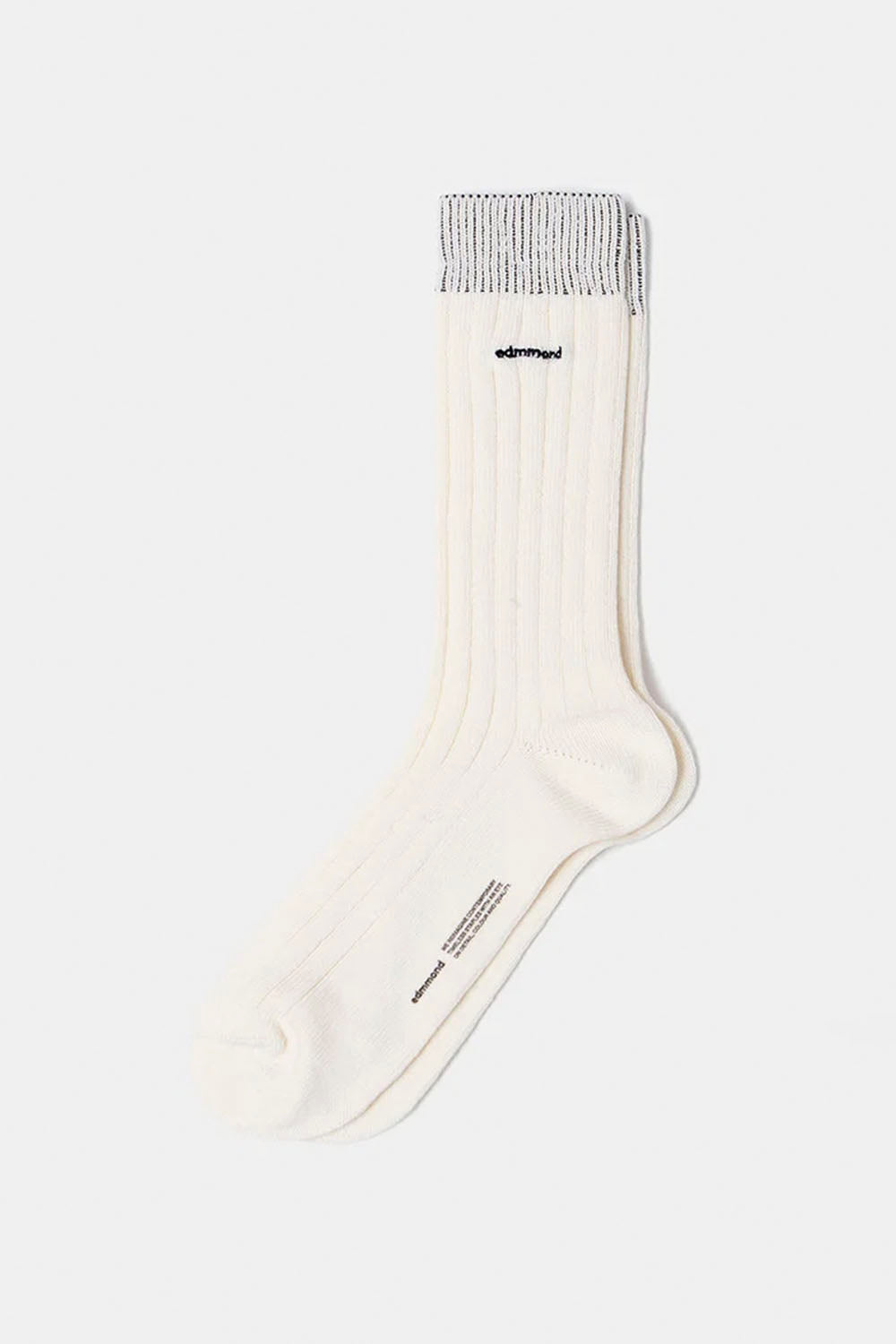 EDMMOND - MINILOGO SOCKS - PLAIN NAVY