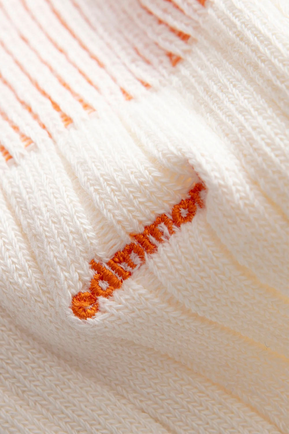 EDMMOND - MINILOGO SOCKS - PLAIN ORANGE
