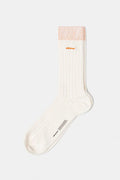 EDMMOND - MINILOGO SOCKS - PLAIN ORANGE