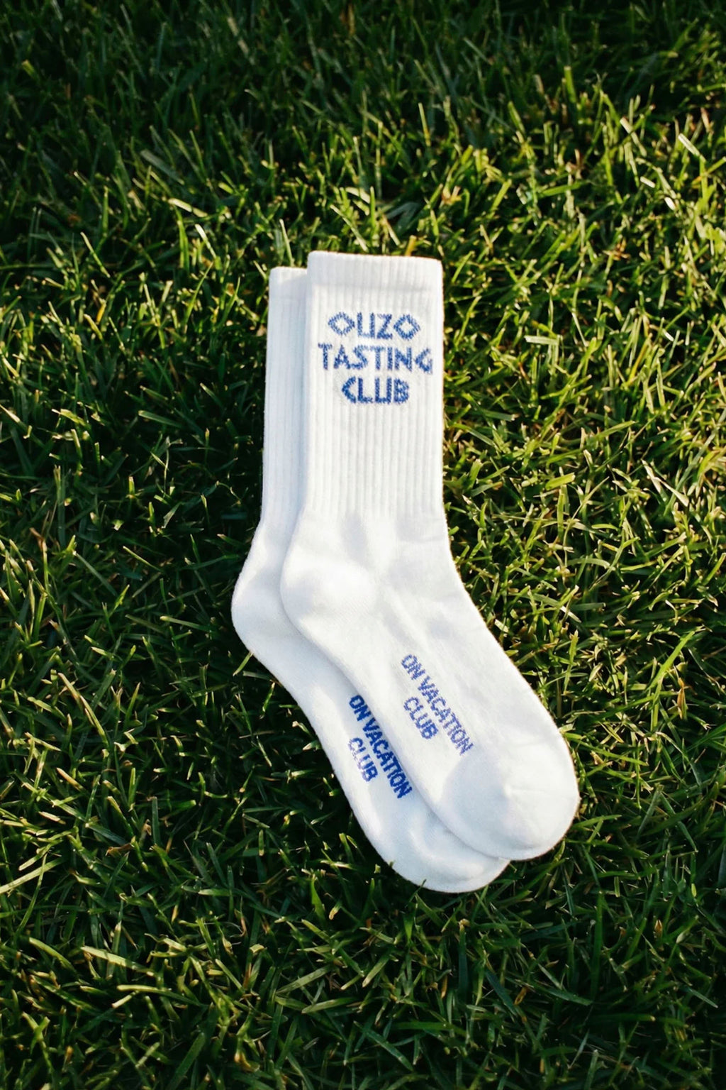 ON VACATION - OUZO TASTING TENNIS SOCKS