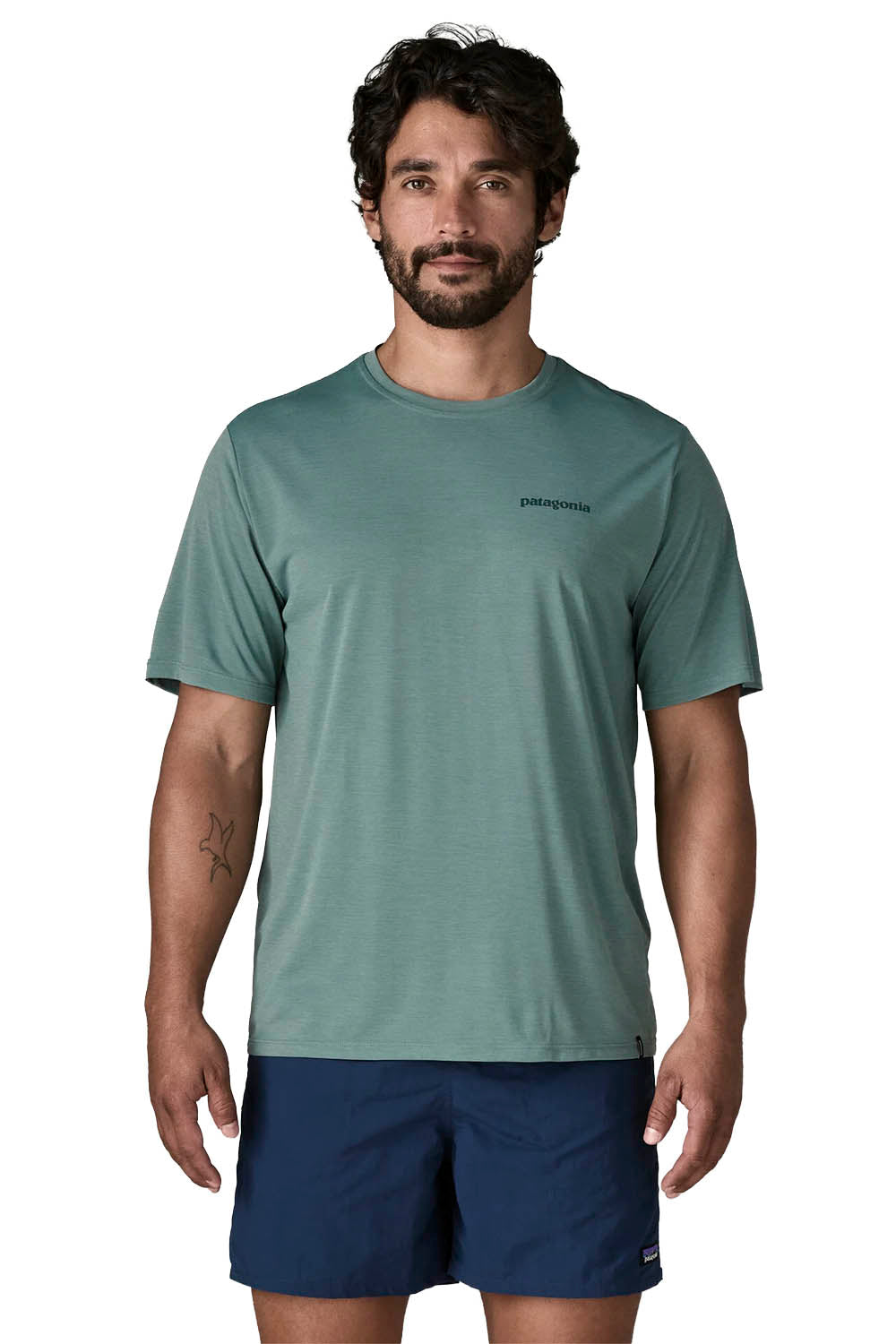 PATAGONIA - CAP COOL DAILY SHIRT - BOARDSHORT LOGO