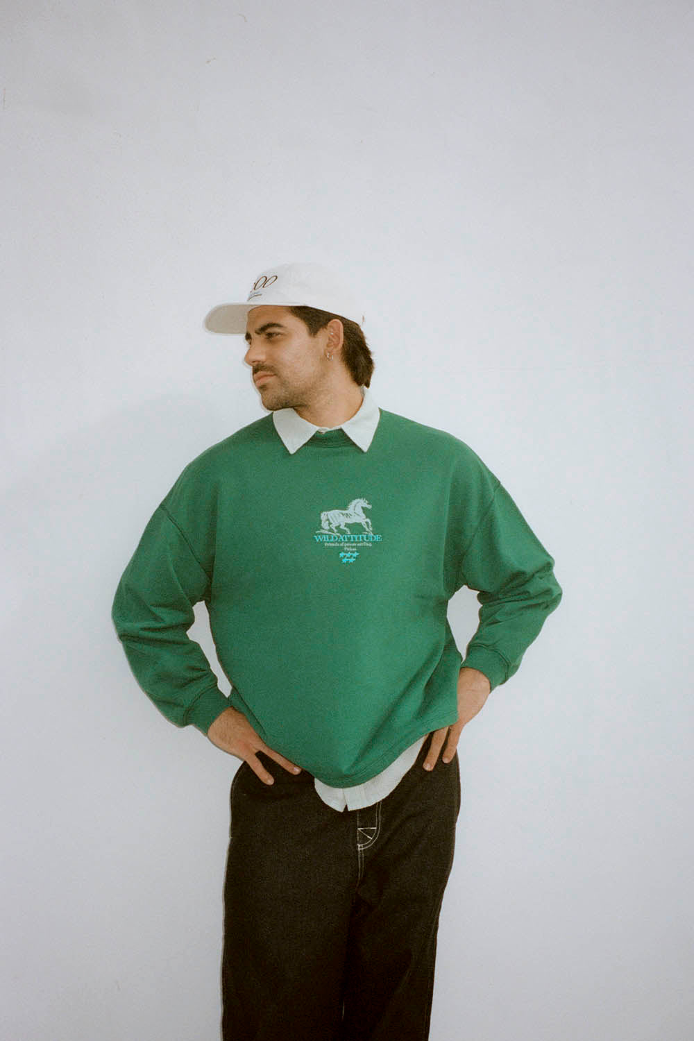PUKAS - WILD ATTITUDE CREWNECK