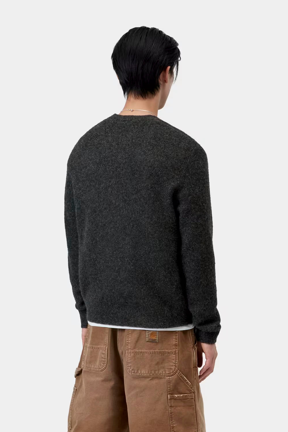 CARHARTT WIP - CURTIS SWEATER - TANGLED BLACK