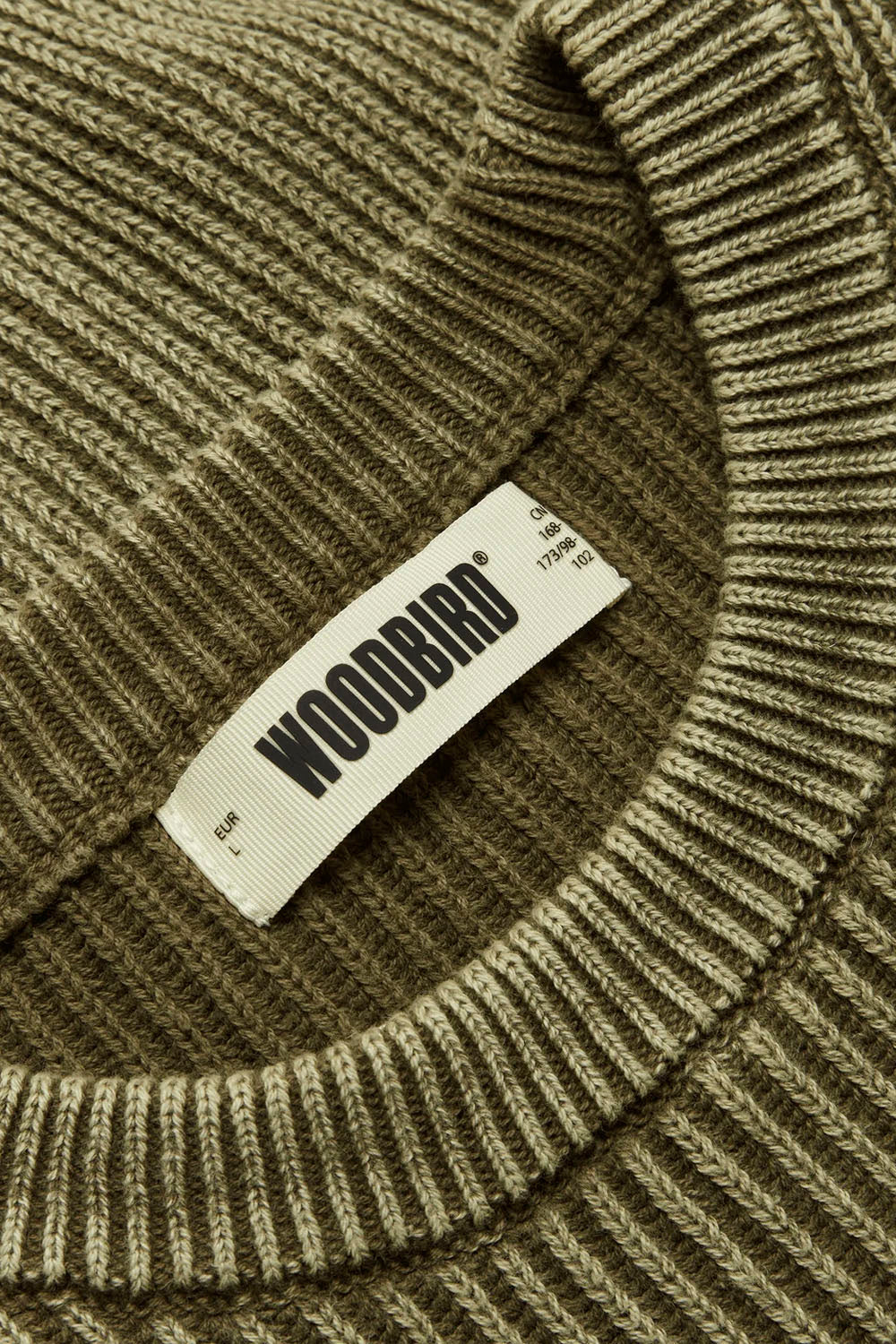 WOODBIRD - WBSAKE WASHED CREW