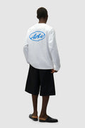 ARTE - BACK CIRCLE LOGO LONGSLEEVET-SHIRT - WHITE