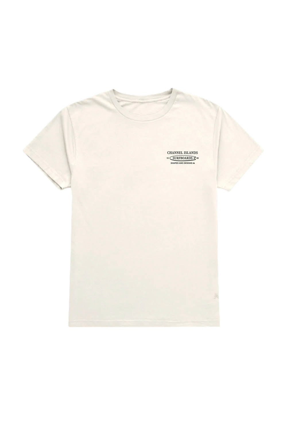 CHANNEL ISLANDS - RETRO SURF TEE - RAW