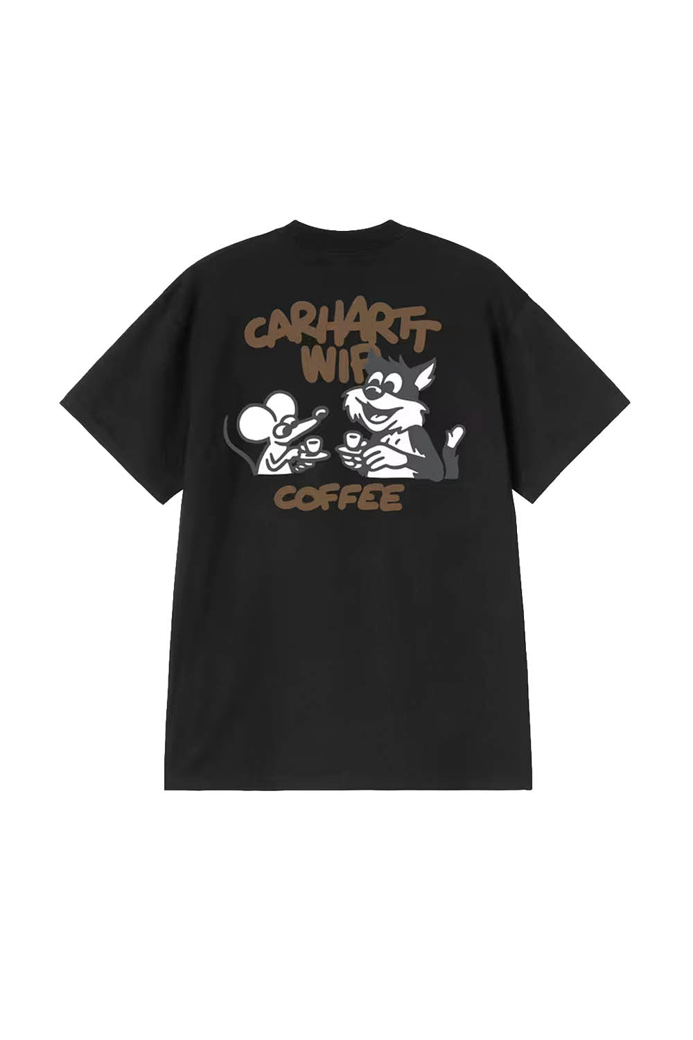 CARHARTT WIP - COFFEE BREAK T-SHIRT - BLACK