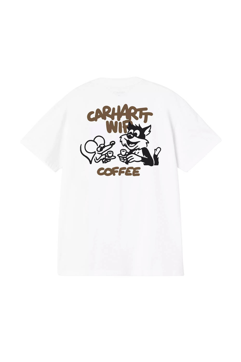CARHARTT WIP - COFFEE BREAK T-SHIRT - WHITE