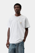 CARHARTT WIP - CHASE T-SHIRT - ASH HEATHER