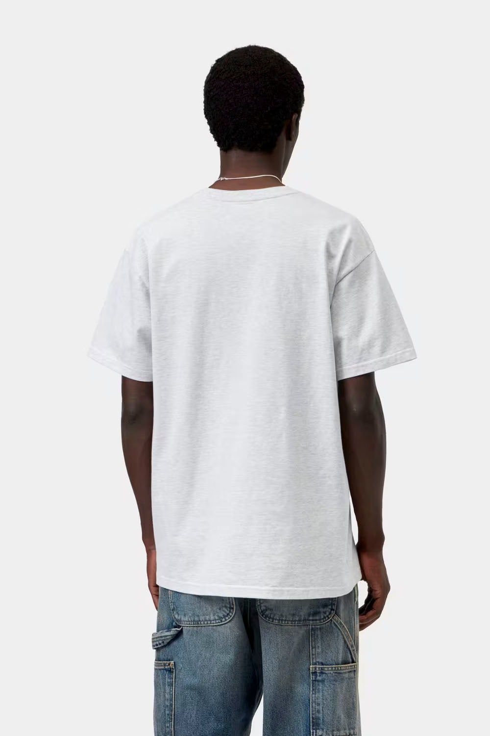 CARHARTT WIP - CHASE T-SHIRT - ASH HEATHER