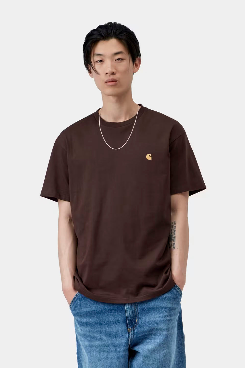 CARHARTT WIP - CHASE T-SHIRT - PALISANDER