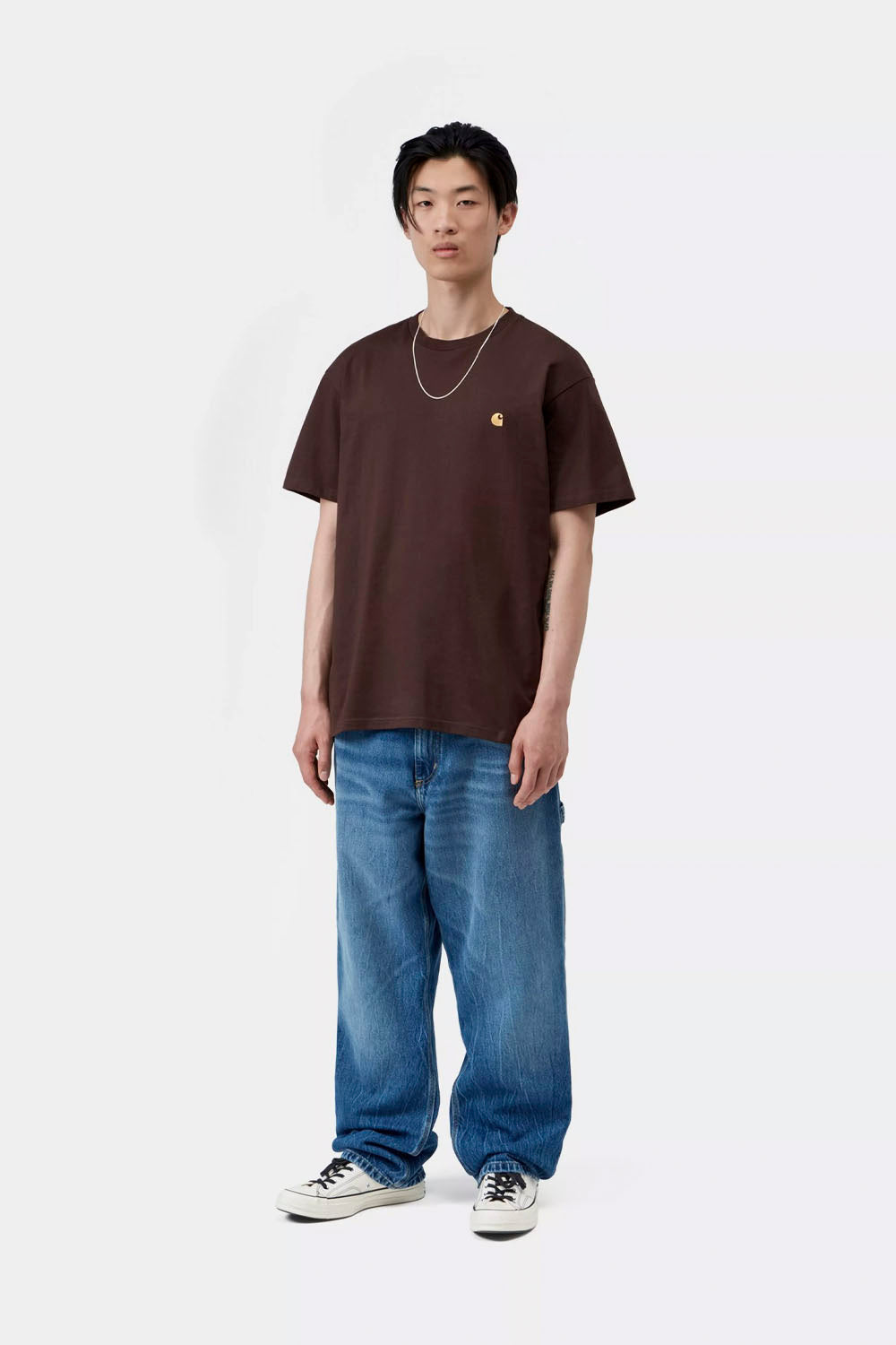 CARHARTT WIP - CHASE T-SHIRT - PALISANDER