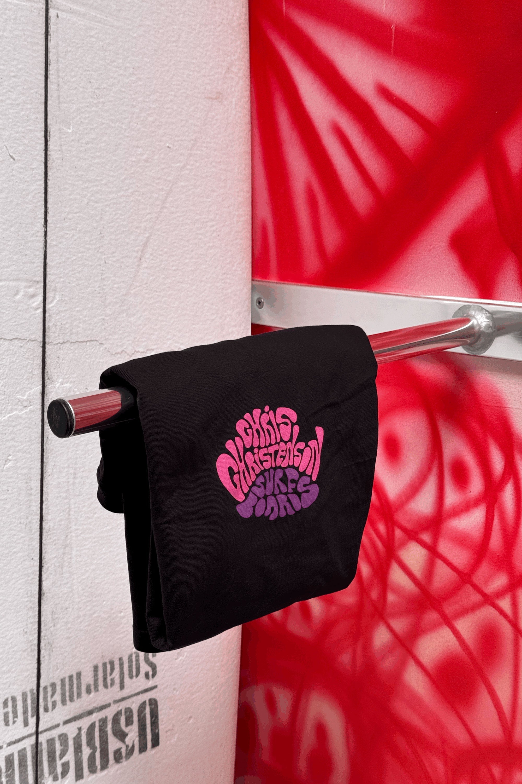 CHRISTENSON - CHRISTENSON x ANDY DAVIS TEE - BLACK