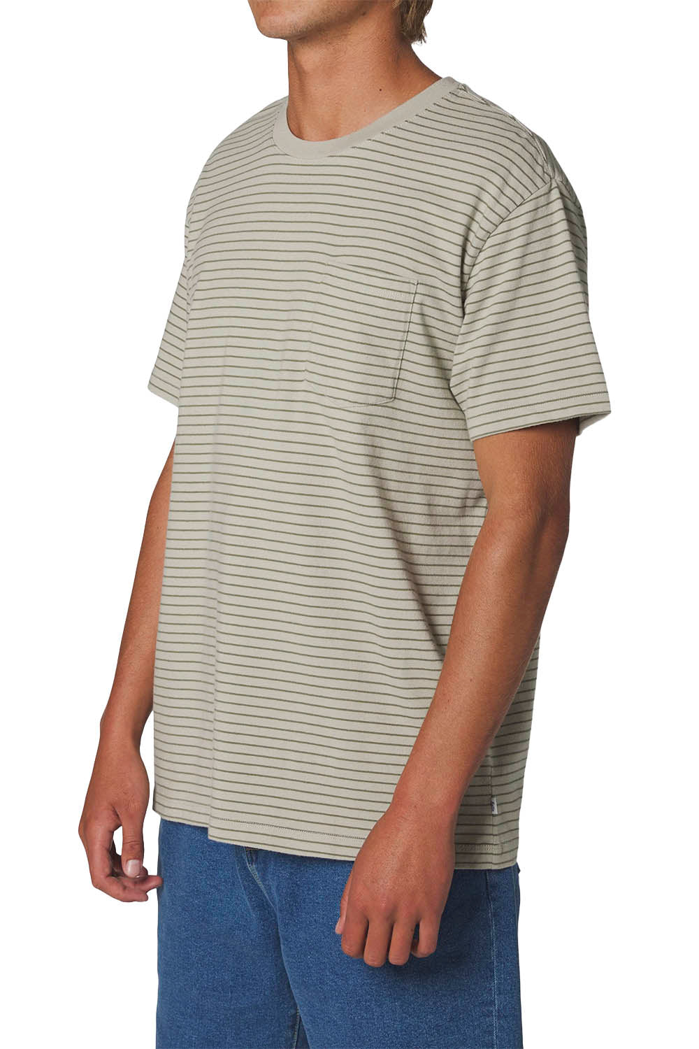 katin - FINLEY POCKET TEE - MINERAL GRAY