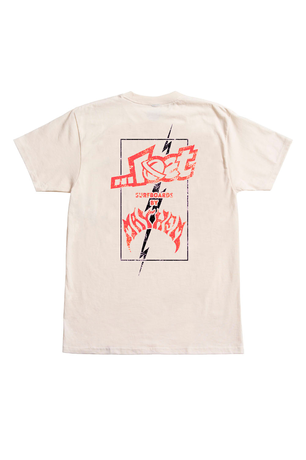 LOST - MAYHEM BOLTS TEE - VINTAGE WHITE