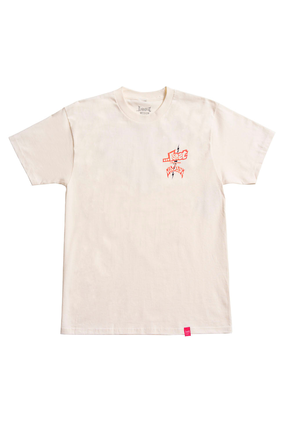 LOST - MAYHEM BOLTS TEE - VINTAGE WHITE