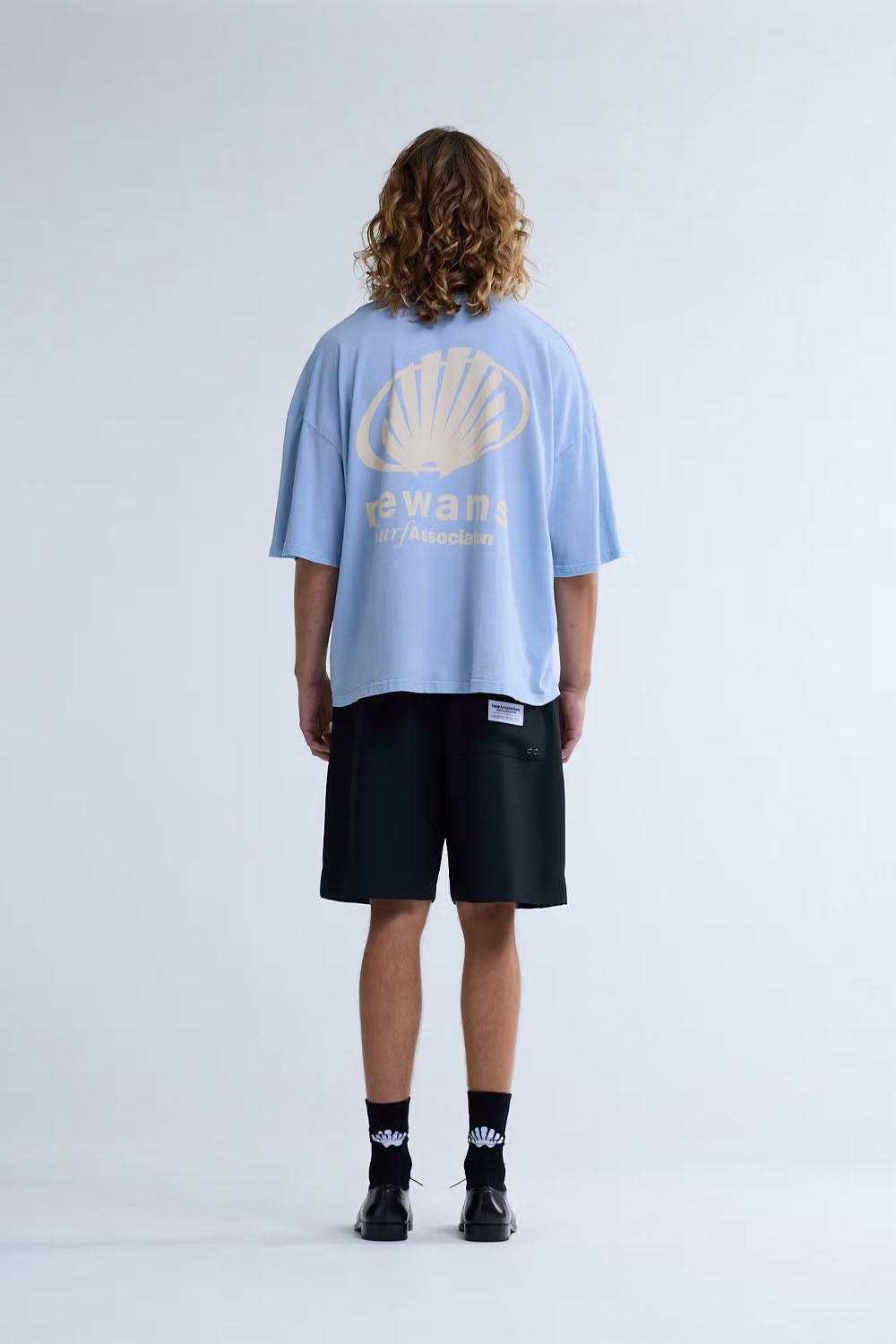 NEW AMSTERDAM SURF ASSOCIATION - CORPORATE LOGO TEE - BABY BLUE