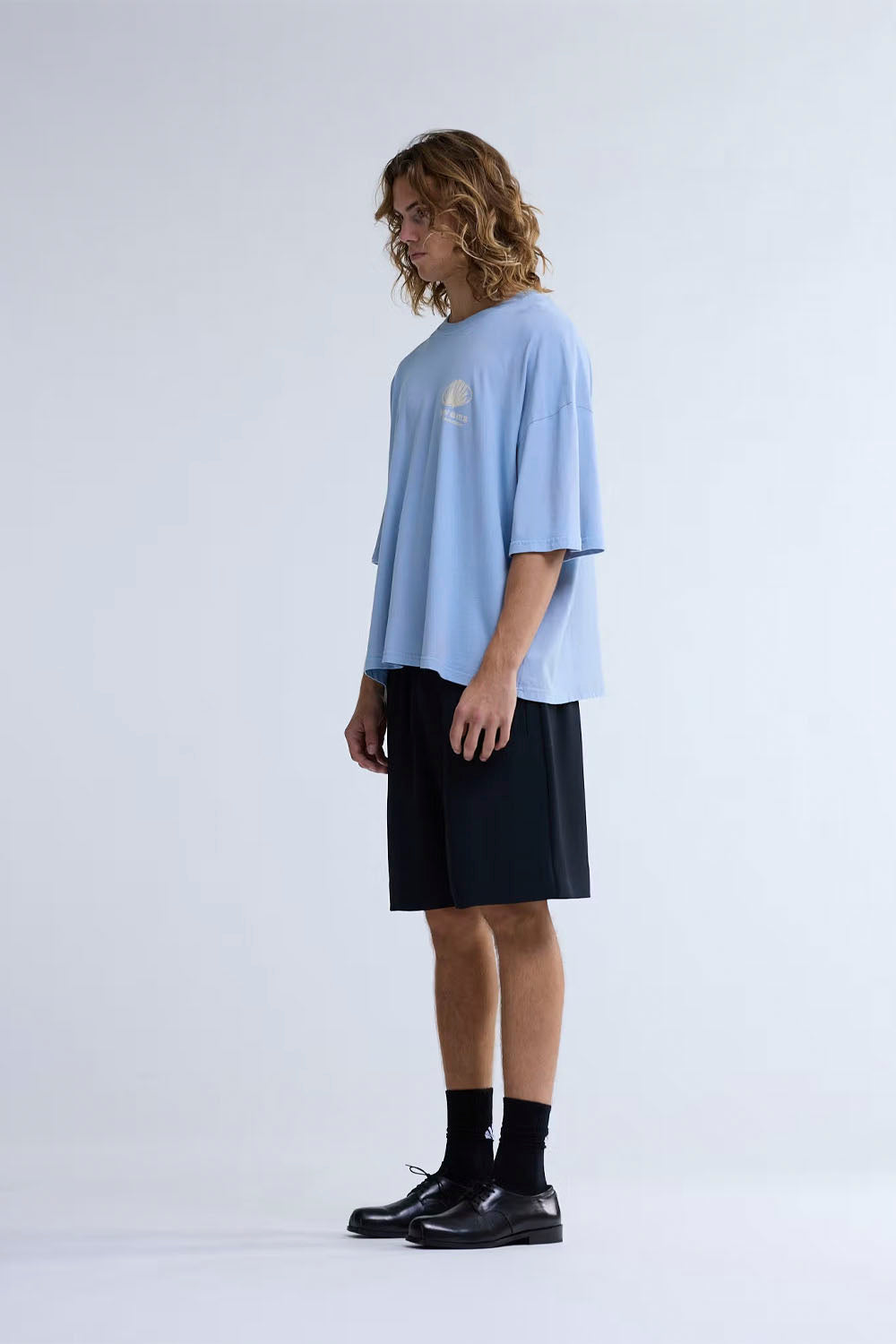 NEW AMSTERDAM SURF ASSOCIATION - CORPORATE LOGO TEE - BABY BLUE