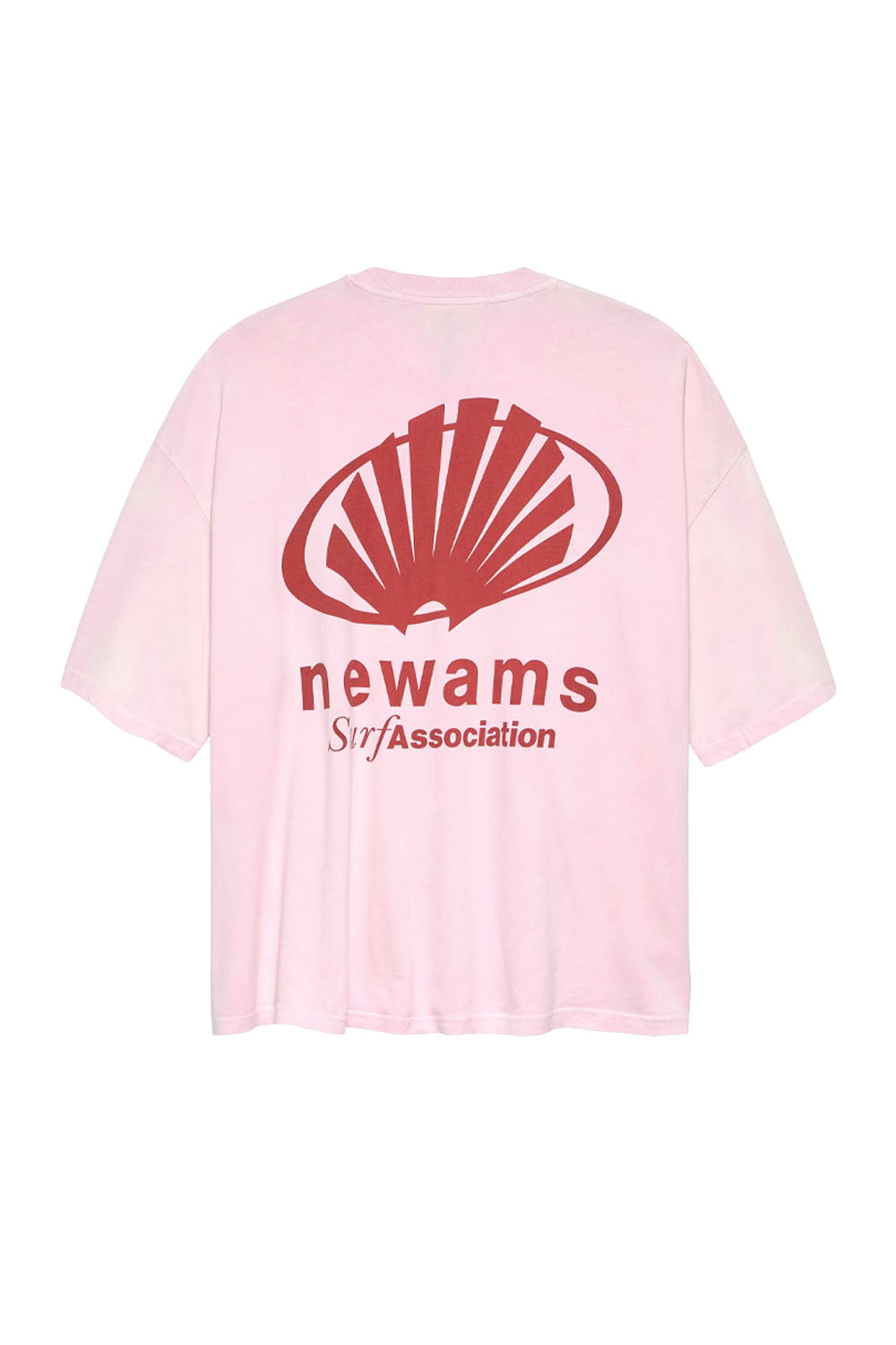 NEW AMSTERDAM SURF ASSOCIATION - CORPORATE LOGO TEE - PINK LADY