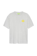 NEW AMSTERDAM SURF ASSOCIATION - LOGO TEE - ASH LEMON