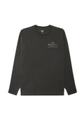 OBEY - OBEY INSTITUTE LONGSLEEVE T-SHIRT - DUSTY BLACK