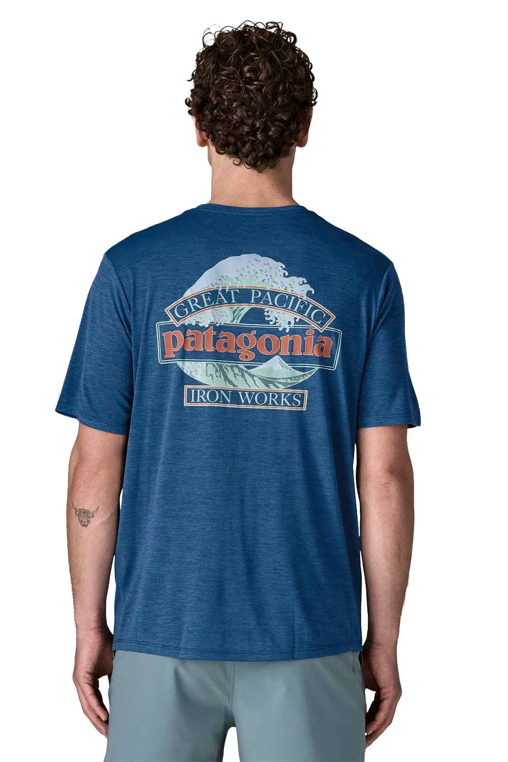 PATAGONIA - CAP COOL DAILY SHIRT - GREAT WAVES