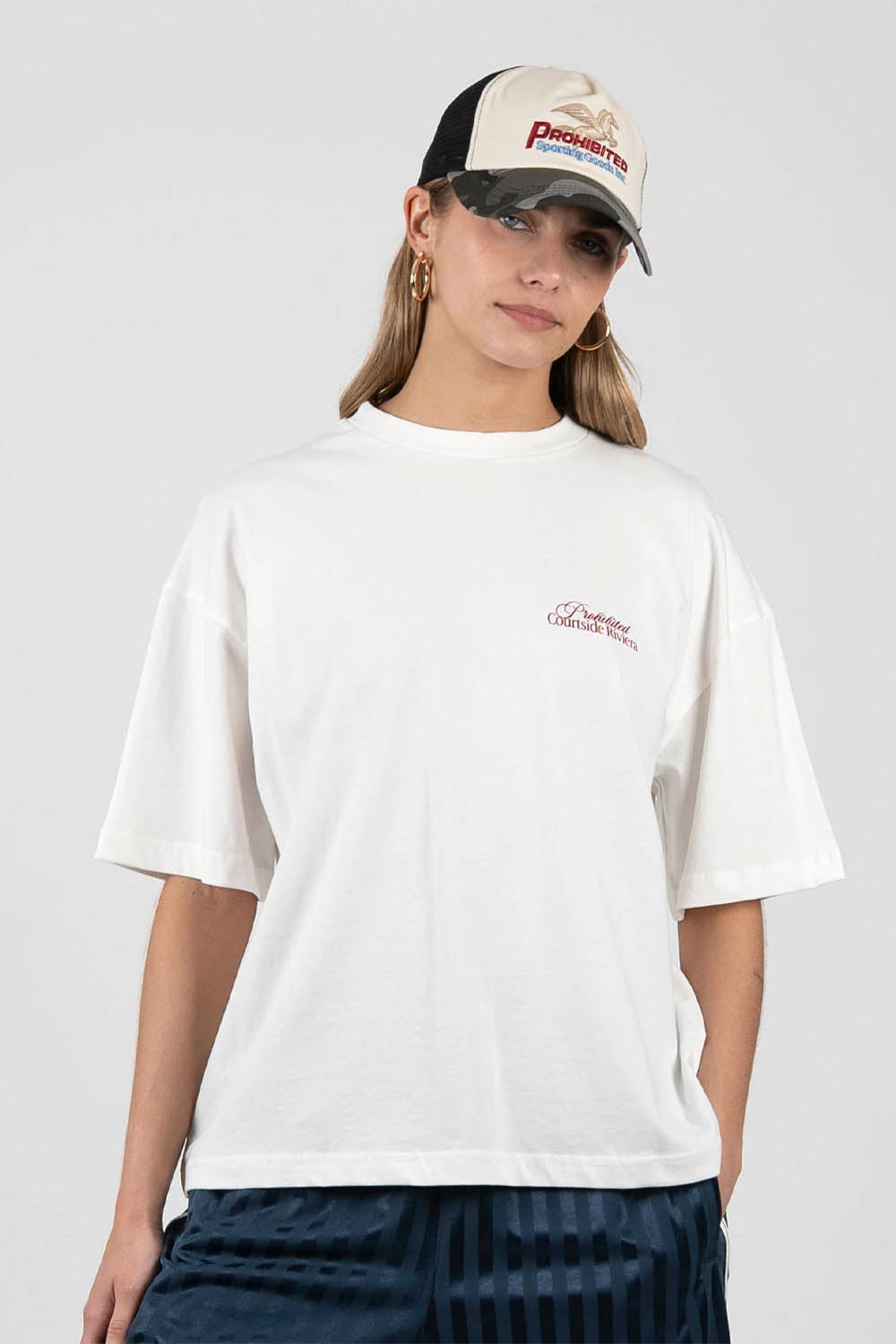 PROHIBITED - COURTSIDE RIVIERA TEE