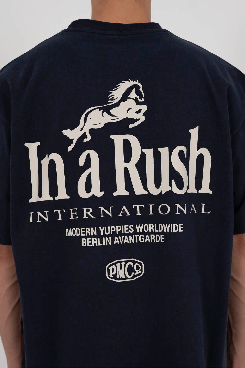 PROHIBITED - HORSE RACER TEE - DEEP BLUE