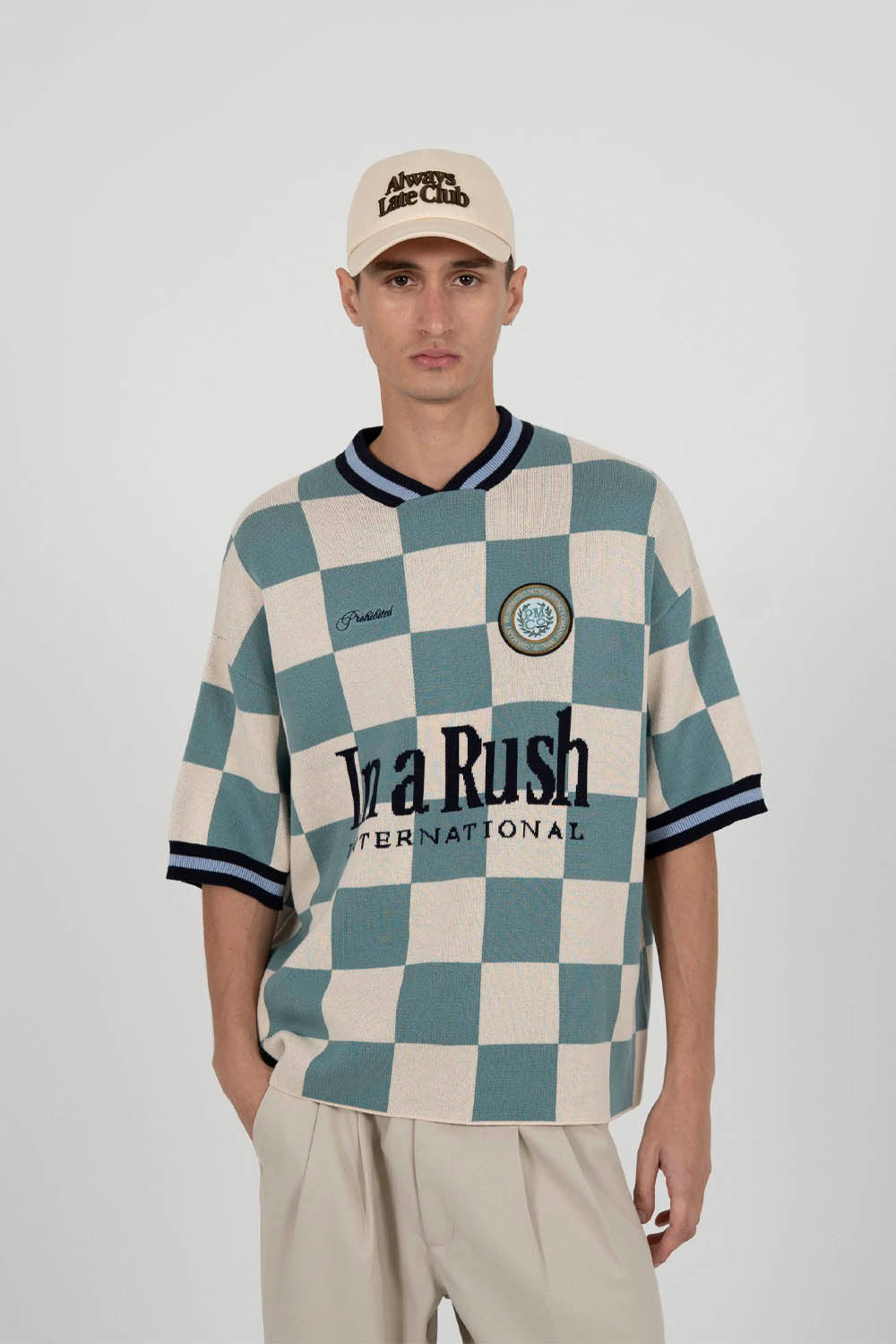 PROHIBITED - VICTORY KNIT TRIKOT - MATCHA
