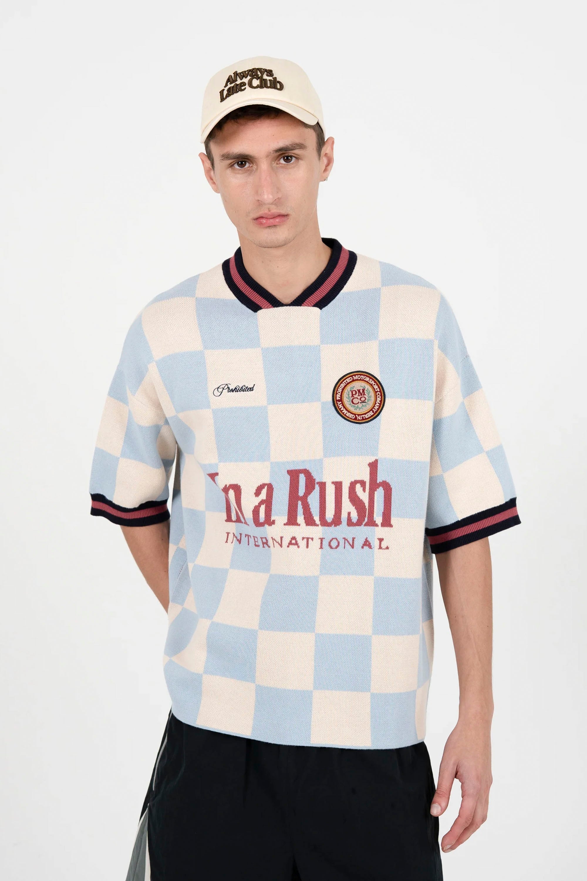 PROHIBITED - VICTORY KNIT TRIKOT - BLUE