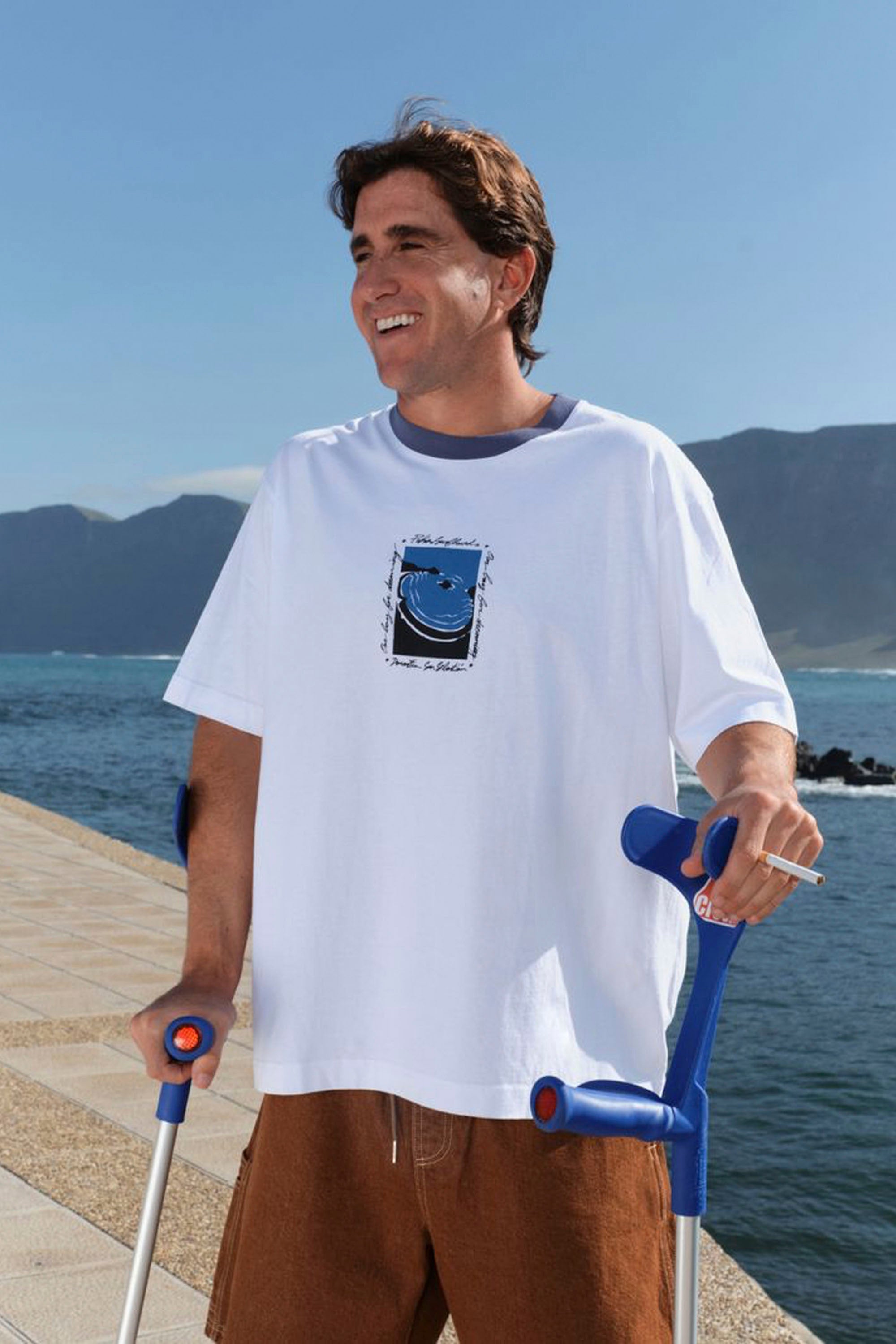 PUKAS - MAGIC BAY CONTRAST COLLAR TEE